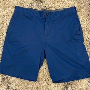 Men’s Blue Stretch J Crew Dress Shorts - W32 - Inseam 9” - Like New